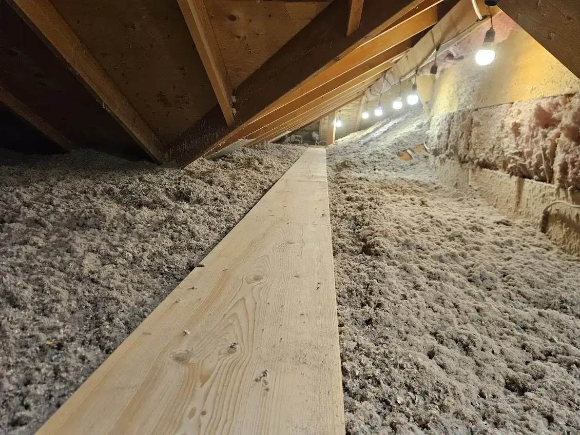 Insulation services Winnipeg, blown-in attic insulation